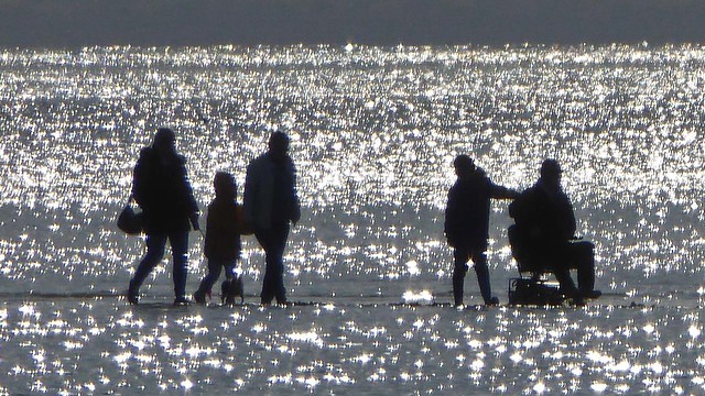 Family Walk at West Kirby