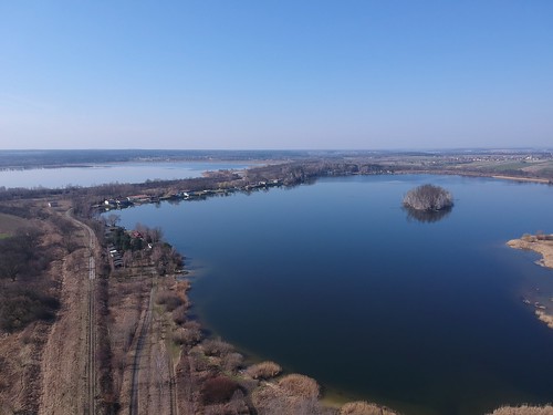 dji djispark drone view landscape water