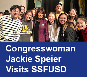 Congresswoman Jackie Speier Visits SSFUSD