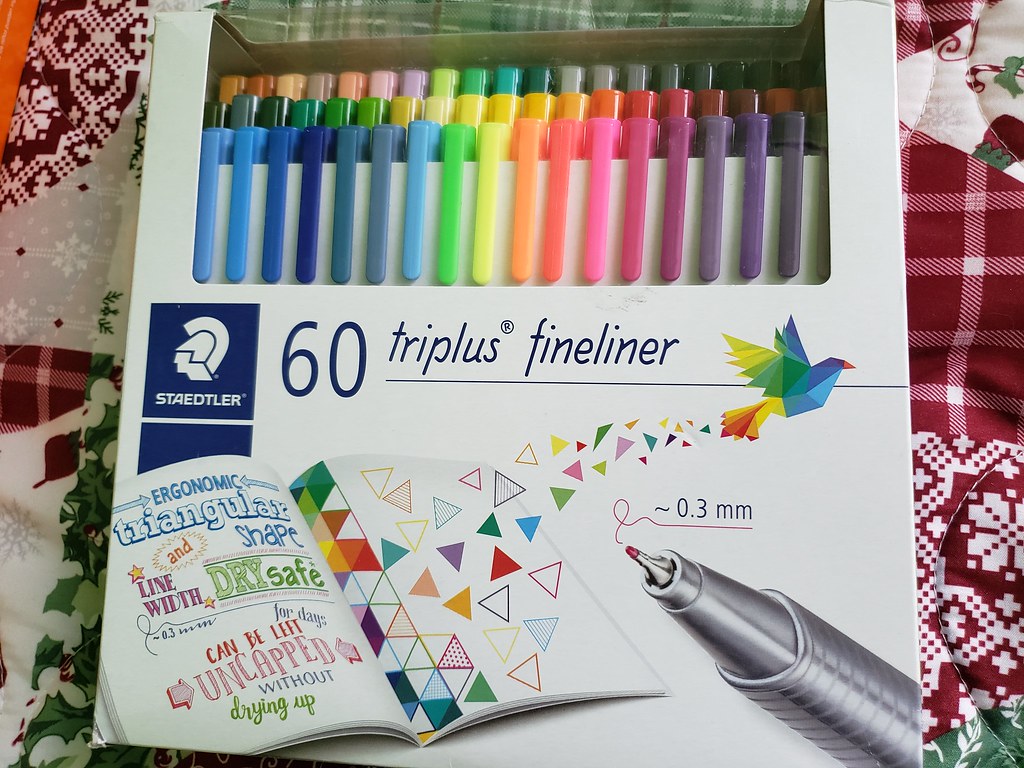 Staedtler Triplus Fineliner 60 ct, Wow! There's now SIXTY d…