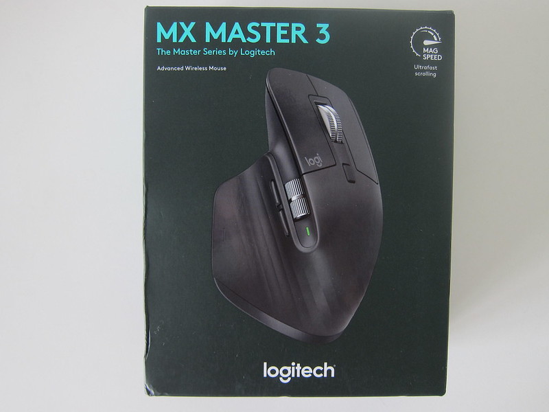 Logitech MX Master 3 Wireless Mouse - Box Front