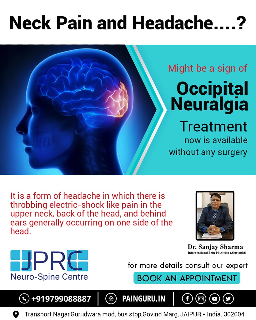 Non Surgical Treatment Of Occipital Neuralgia Occipital Ne Flickr