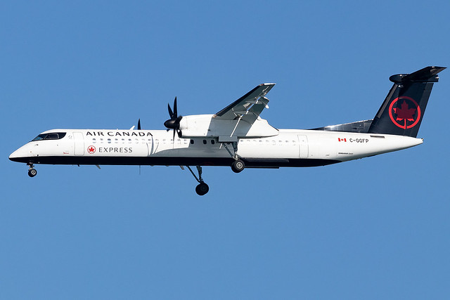 C-GGFP Air Canada Express Dash-8 Q400 Toronto City Airport