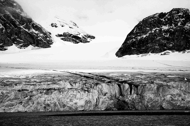 NORVEGE  glacier spitzberg, svalbard