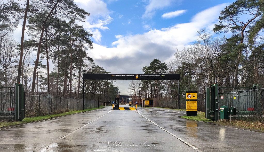 2020 - Entrance former NATO airbase Soesterberg,