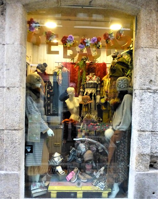 La Coruna, Spain..shop front display