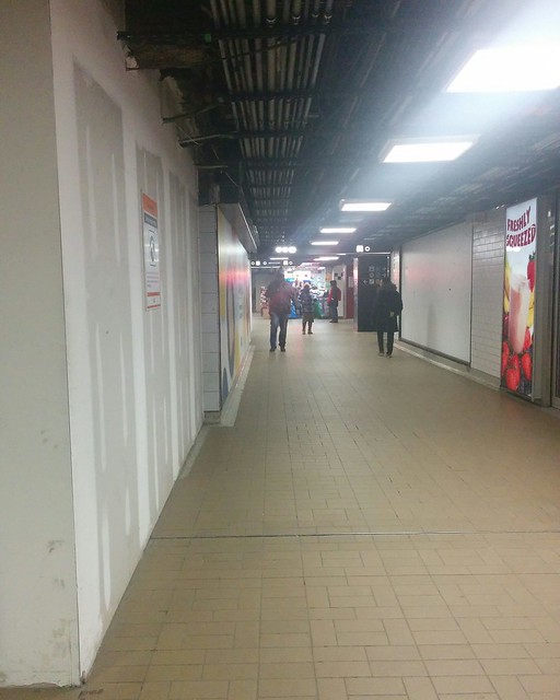 Above, Tuesday #toronto #ttc #subway #eglinton #eglintonstation #coronavirustoronto #latergram