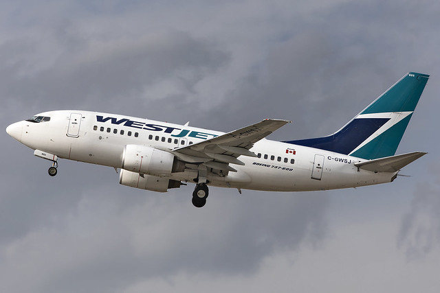 C-GWSJ - Boeing 737-6CT - Westjet - KATL - 20 Mar 2020