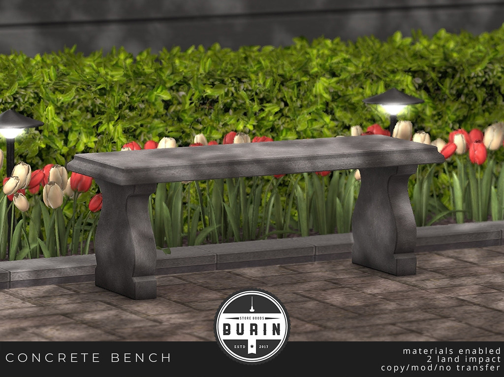 Concrete Bench @ Bloom