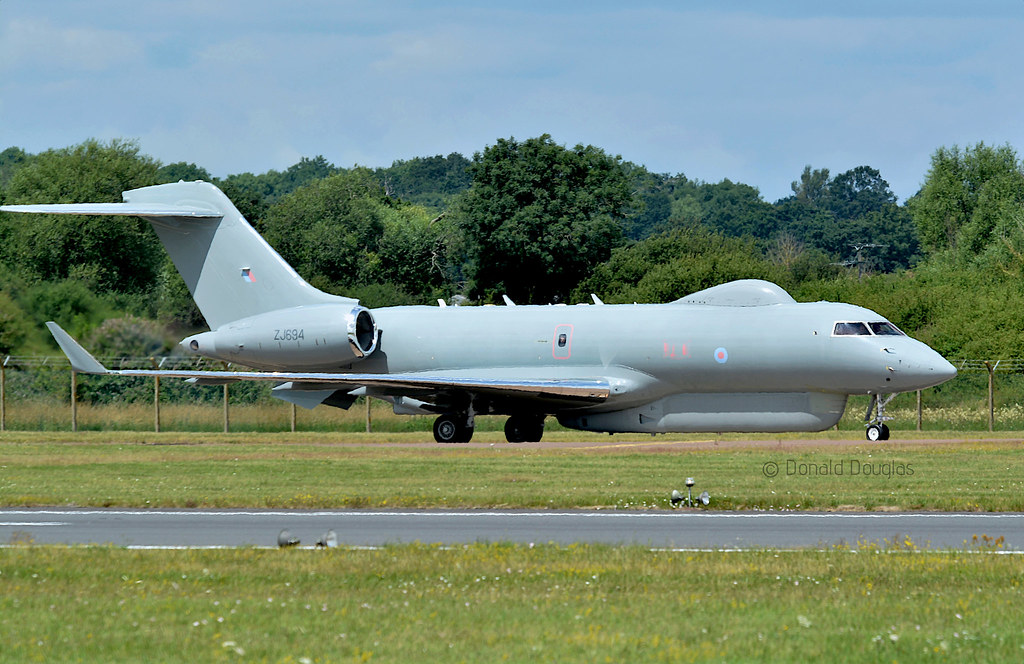 BOMBARDIER SENTINEL R1 | ZJ691 RAF Fairford July 2018 | Flickr