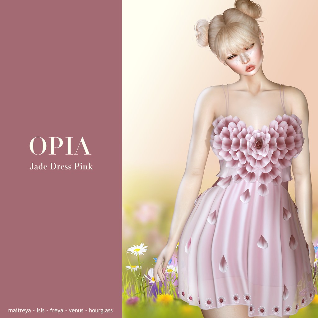 OPIA Jade Dress Pink. ¡New Group Gift!