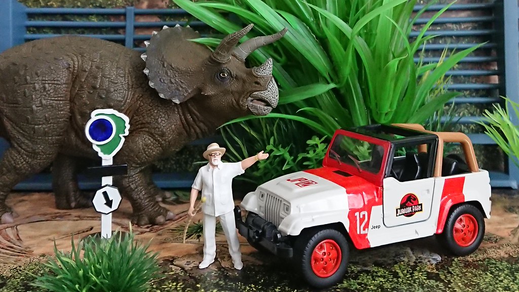 Jurassic World Jada Toys Jeep Wrangler Jurassic Park Trice… | Flickr