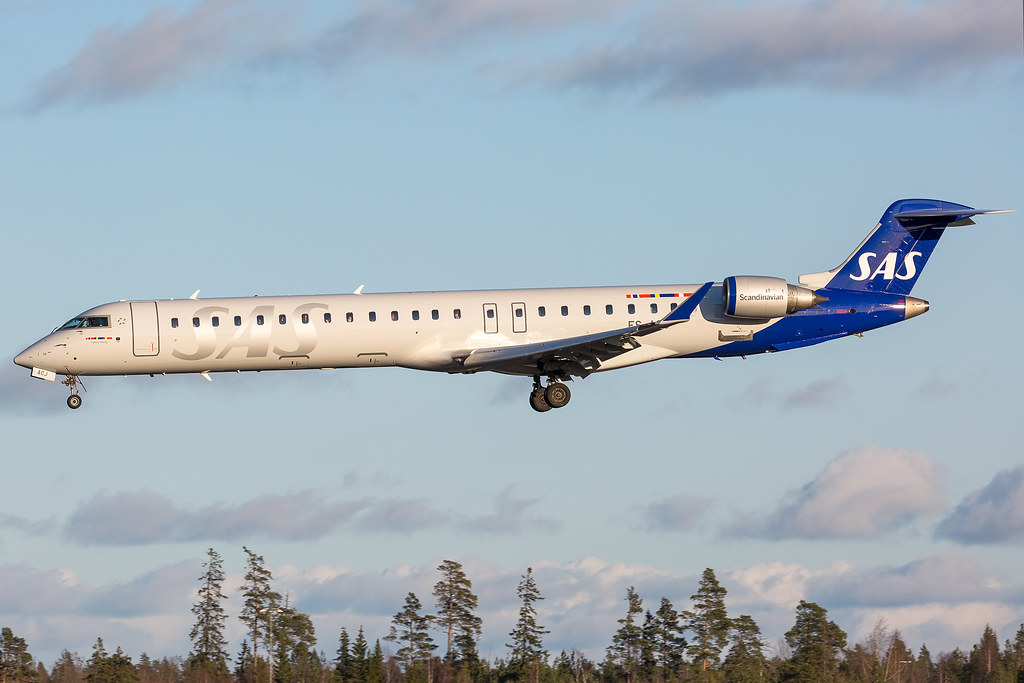 ES-ACJ Bombardier CRJ-900LR (CL-600-2D24) SAS Scandinavian Airlines