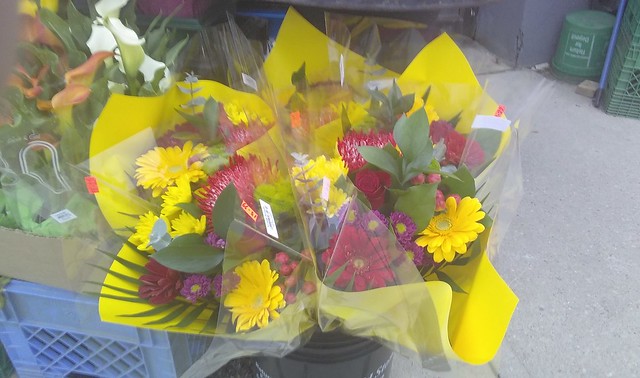 Flowers of 77 Food Market (4) #toronto #dovercourtvillage #flowers #77foodmarket #cornerstore #bouquet #latergram