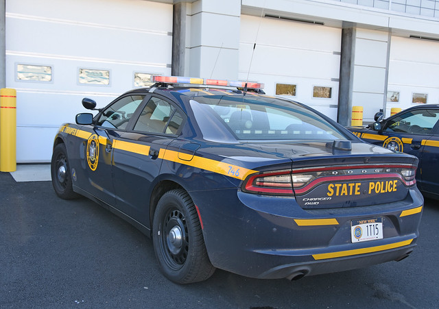 Picture Of New York State Trooper Car (1T15) - 2019 Dodge Charger Located At 55 Van Wart Avenue In Tarrytown New York. Photo Taken Saturday March 21, 2020