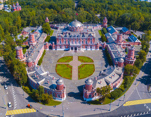 Petrovsky Palace in Moscow.