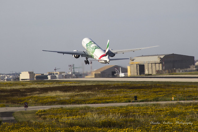 Emirates - Boeing 777-31H(ER) - Valletta - Malta -