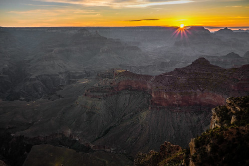 grand canyon usa america sunrise warm colour desert view scene scenic sun