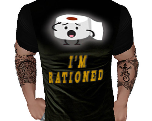 Toilet Paper Rationed T-Shirt (M)