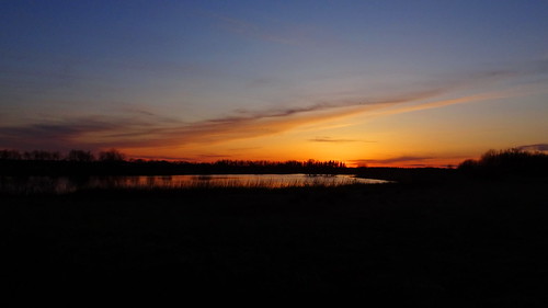 solnedgang sunset sun sol landskab landscape sky himmel cloud color sø lake wx500