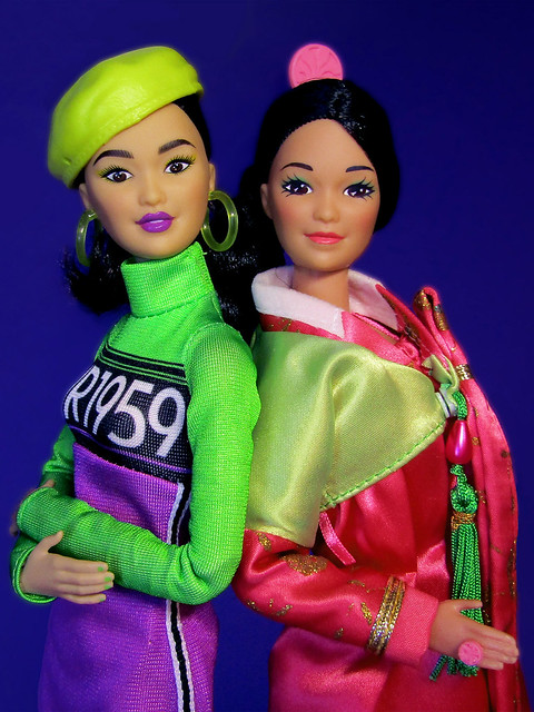 2019 BMR1959 Barbie & 1987 DOTW Korean Barbie