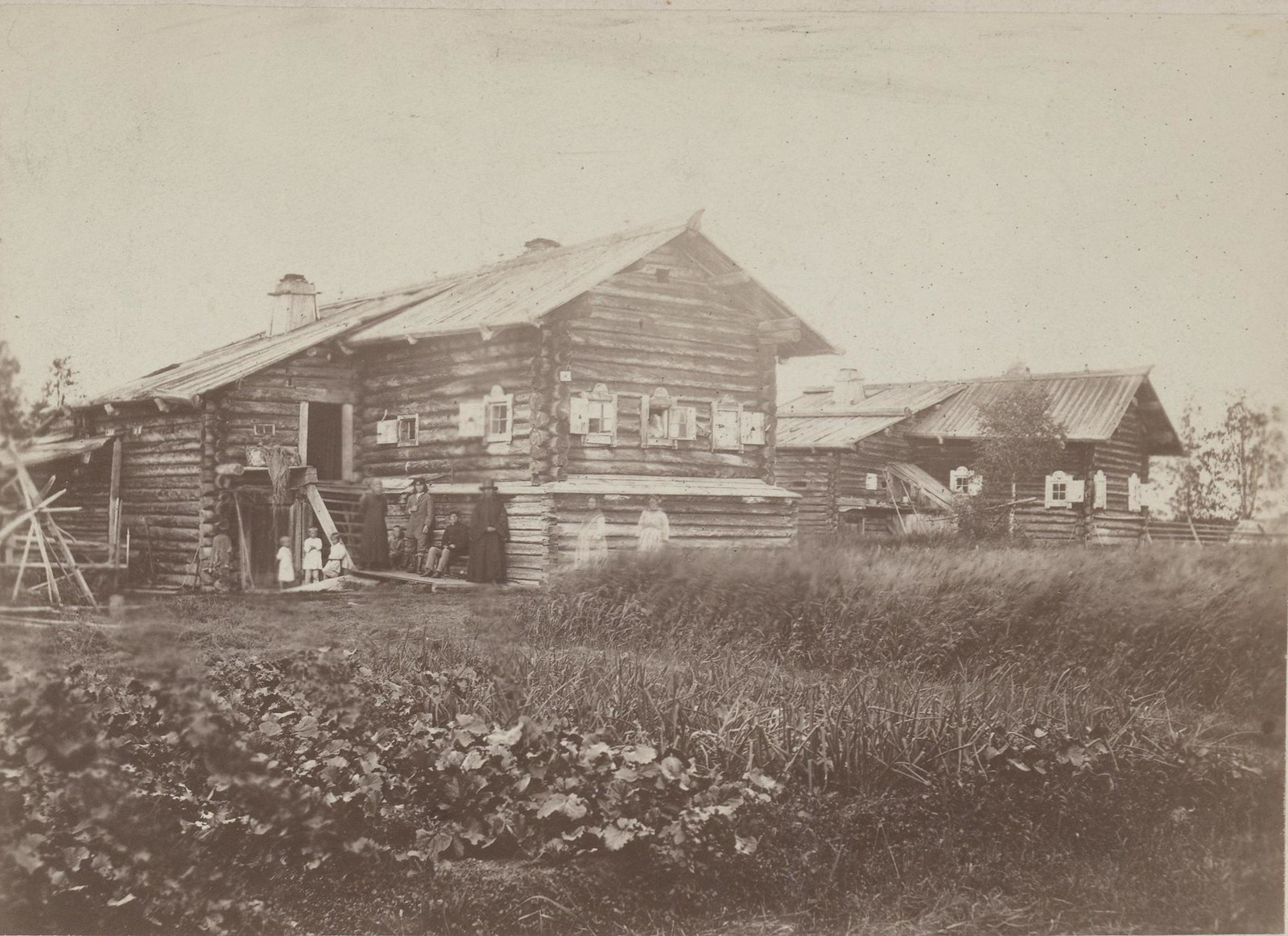 14. 1867. Местные жители на острове Пюхя-Саари
