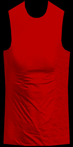 Derivable Red T-Shirt Front (M)