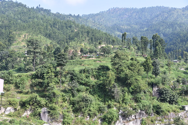 Green Nepal- a far cry indeed from the snow capped Himalayan views Nepal is so famous for