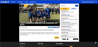 L'ASPTT MARSEILLE remporte la Challenge Cup ESCR