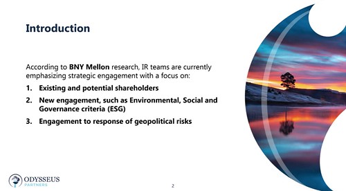 Global trends in Investor Relations