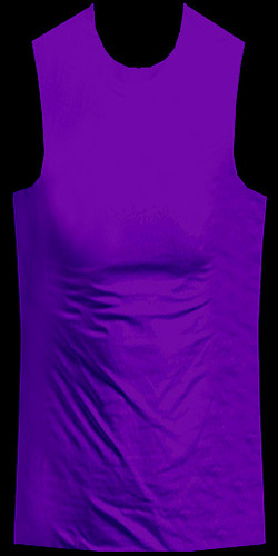 Derivable Purple T-Shirt Front (M)
