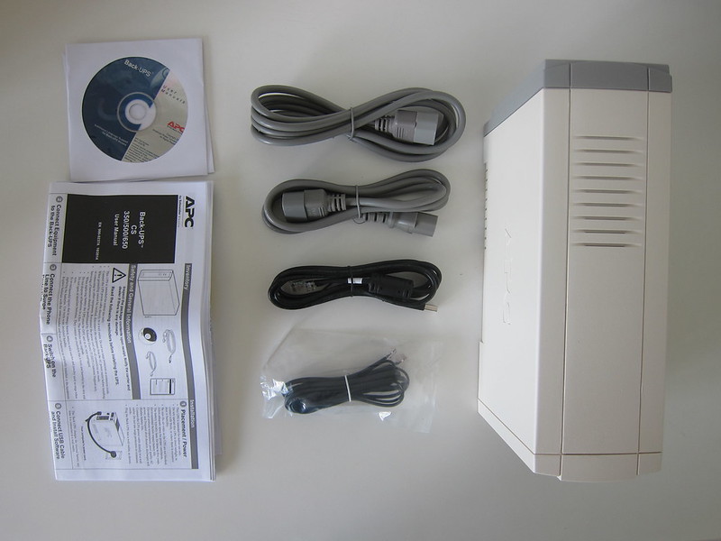 APC BACK-UPS BK650-AS USB 650VA - Box Back