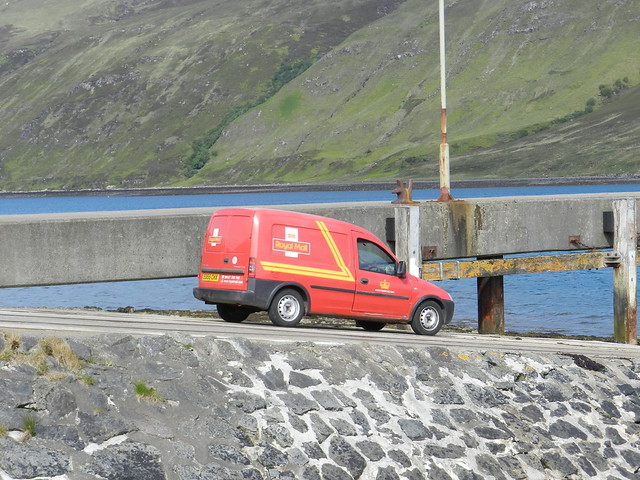 Royal Mail at Sconser Pier, Isle of Skye, June 2012