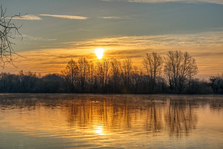 Sunrise over the lakes