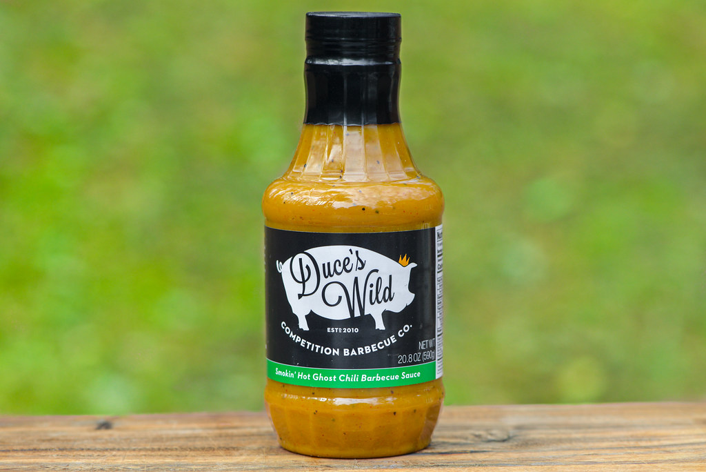 Duce's Wild Smokin' Hot Ghost Chili Barbecue Sauce