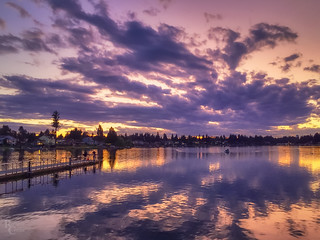 Lake Meridian Sunset