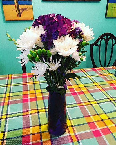Josh still buys me pretty flowers, even during a pandemic #Love