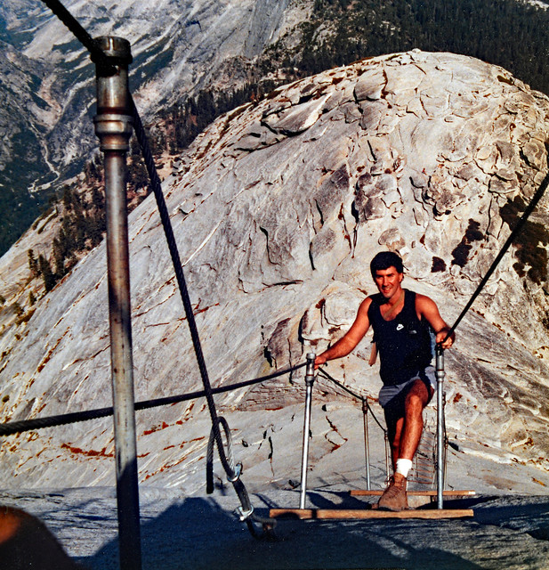 Half Dome, Yosemite,  Sep. 24, 1987---SAM_9491
