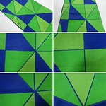 Obi-青緑–抽象