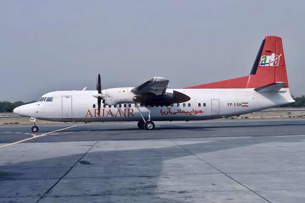 EP-EAH, Fokker F50