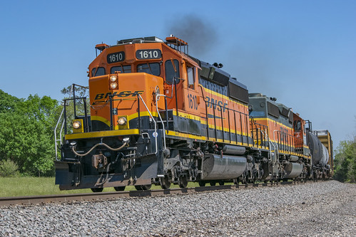 bnsf railway sd402 southlocal lrdv007 kenney tx texas
