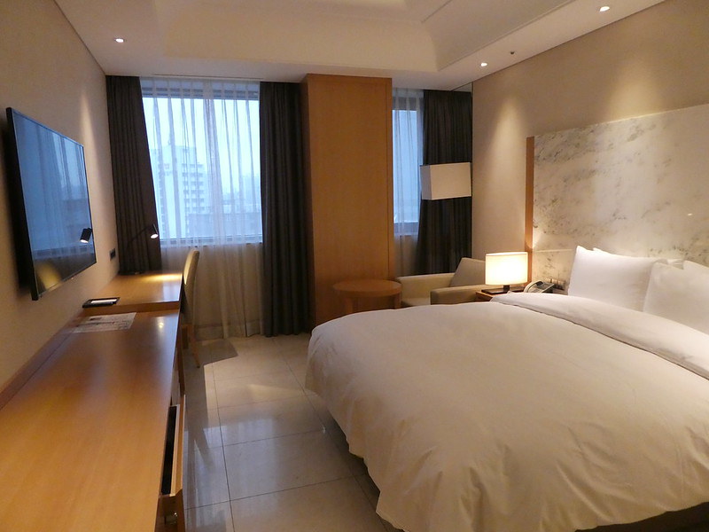 Bedroom at The Arban Hotel, Busan, South Korea 