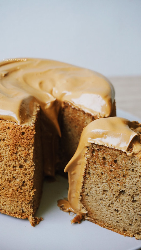 Dalgona Coffee Chiffon Cake Recipe