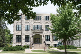 Oberlin College building provides faculty and academic department offices for the social sciences and the humanities.