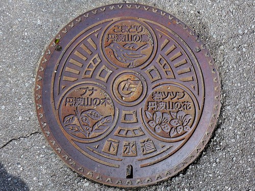 Tabayama Yamanashi, manhole cover （山梨県丹波山村のマンホール）