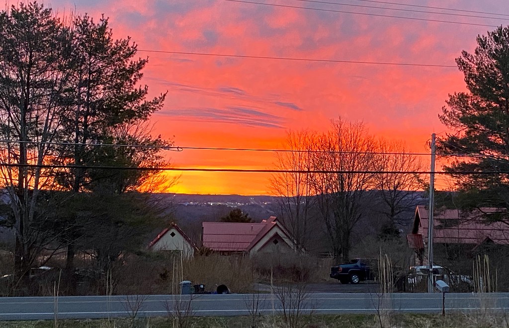 Sunrise Over Ithaca, NY.