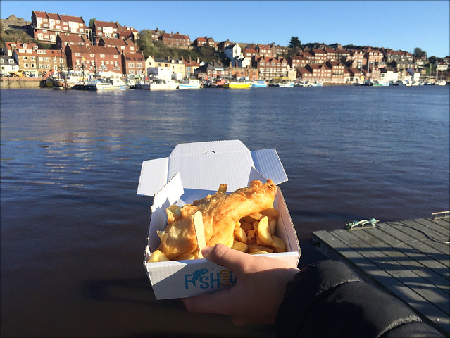 Fish and Chips at Whitby