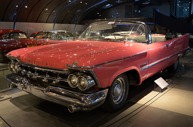 Robert Plant's pink convertible @ Hellenic Motor Museum