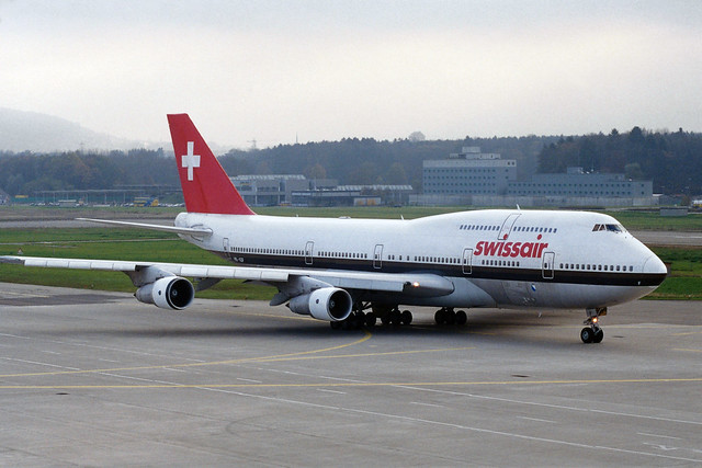 Swissair Boeing 747-357 HB-IGF  