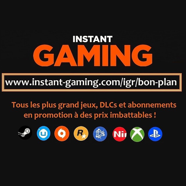 www.instant-gaming.com/igr/bon-plan #codepromo #reduction #ps4 #xbox #game #videogame #pcgamer #pourtoi #confinement